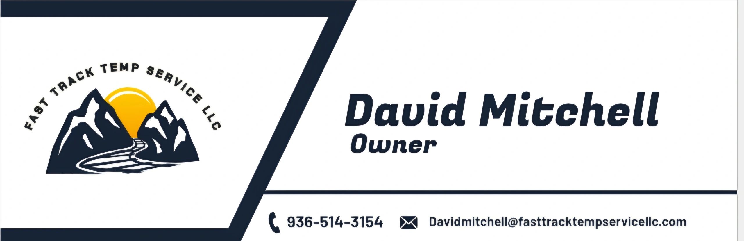 Fast Track Temp Service LLC — David Mitchell, Owner